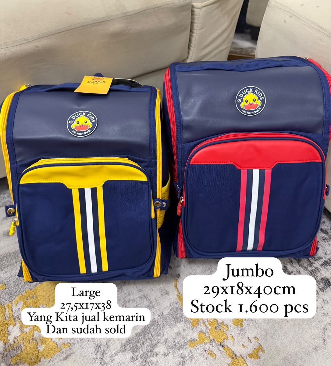 Nurulkjo1's tweet photo. ⚠️BARANG LELANG SEKALI LEWAT KALO HABIS GABISA RESTOCK CATET
Open PO Tas keren bgt was 300.000 🔥
Duck Jumbo ready semingguan
Harga : 120k
( Random sebut cewek / cowok )

#lapakuyuy https://t.co/0TIRmwD4Ue