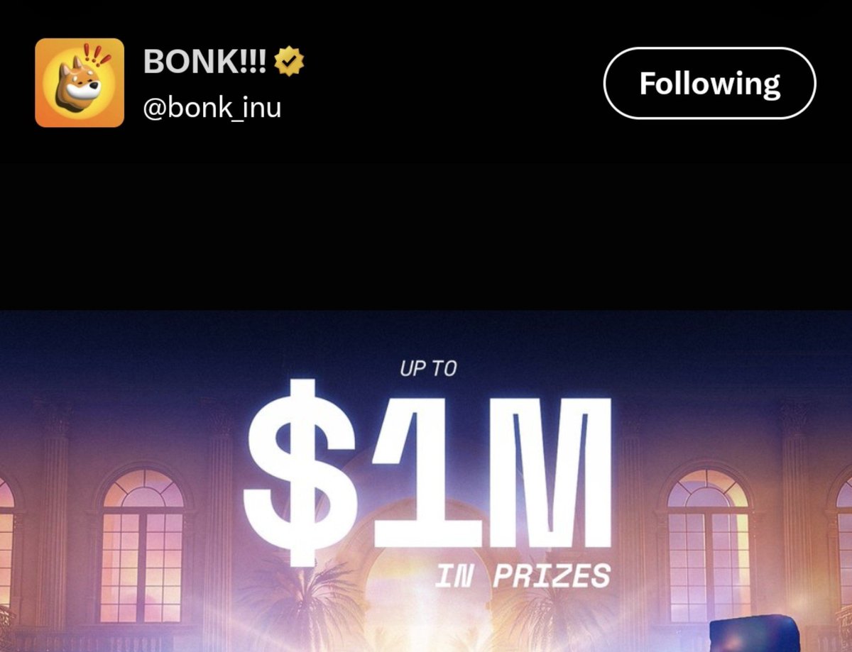 bashorunedward's tweet photo. 🪂Bonk biggest giveaway is currently happening!

💼Bonk Inu are giving special rewards right now.

💲Total of up to $1,000,000 in prizes.

How to Stay Positioned?

Get on the waitlist below 👇
Go to; https://t.co/H90fn3BgWo

You can win Items such as Cars e.t.c

Give it a trial today!

Disclaimer; This is not a paid post