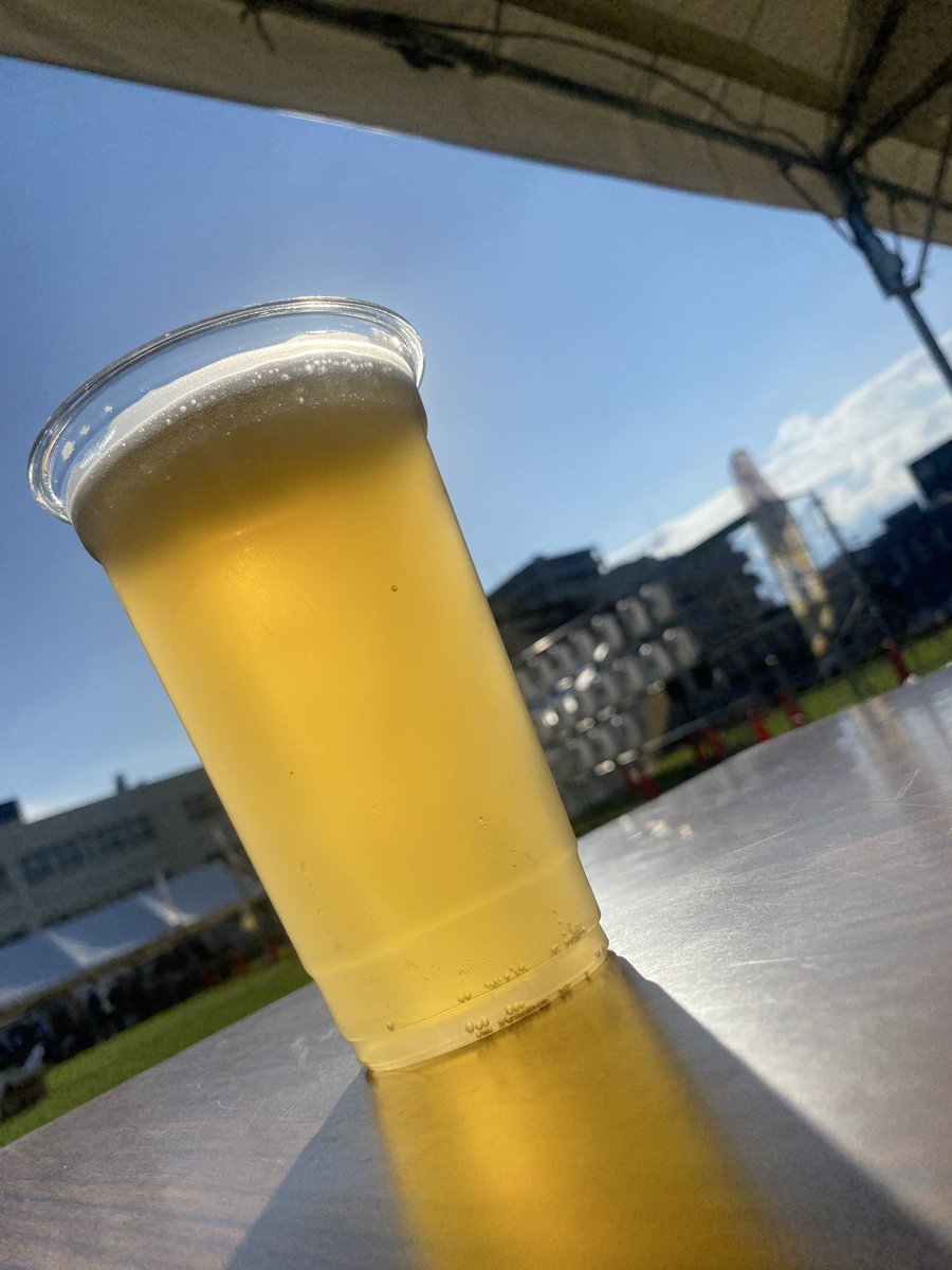 chitobeer's tweet photo. 今日から町田で大江戸ビール！
つくばさんのライスセゾンがものすごくうまーい

#町田
#ビアフェス
#つくばブリュワリー https://t.co/m03XAaOgB6
