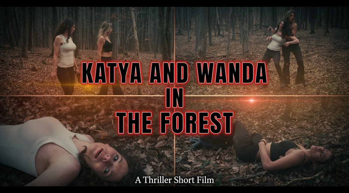 WandaNova8's tweet photo. They entered the forest.
Buy here: https://t.co/Irmx3gfVTU
or watch here: https://t.co/P26PV7NyfG
Only one story comes out. #KatyaAndWanda #Thriller #ShortFilm #IndieThriller #ForestHorror #patreon #subscribe https://t.co/erq0OxPi9f