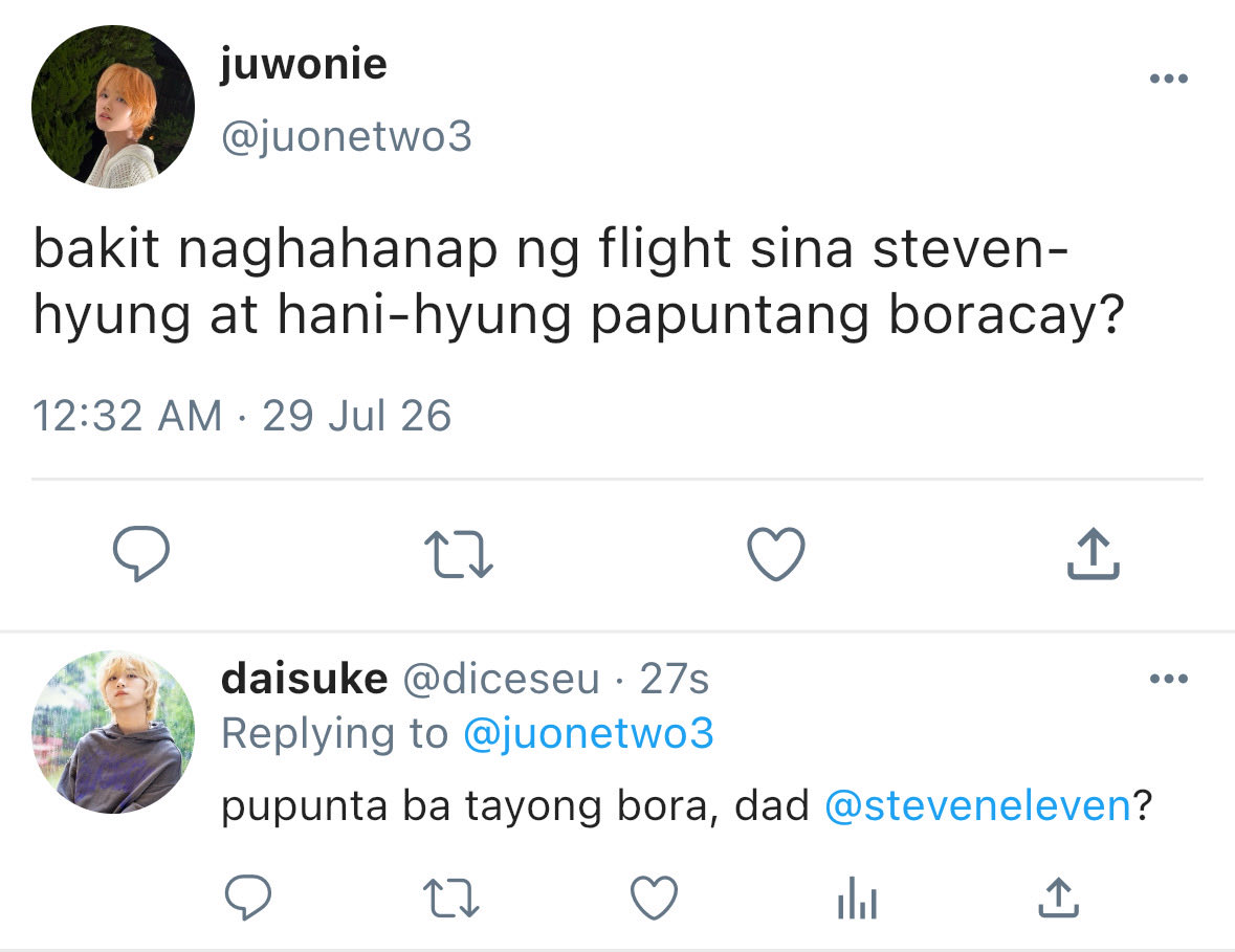 kimseofamilylog's tweet photo. filo stewoo / hanki au continuation kung saan stressed sina steven at hani sa imposibleng cravings nina jeongwoo at woongki, dinamay pa ibang members. 😭

(collab au-ish with @vobosoul 😂) https://t.co/pFRMkT7MBm