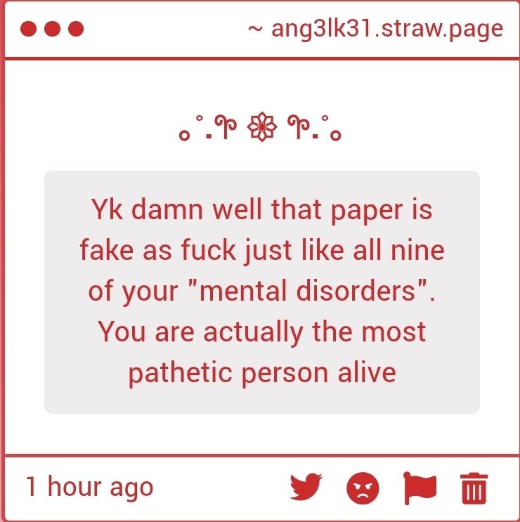 ang3lk31's tweet photo. @lexkisser_ @pannedpancake Its for the best bc this is the shit I got (i had my literal formal diagnostic paper up too and they even fakeclaimed it) https://t.co/UncjB1P0Qz