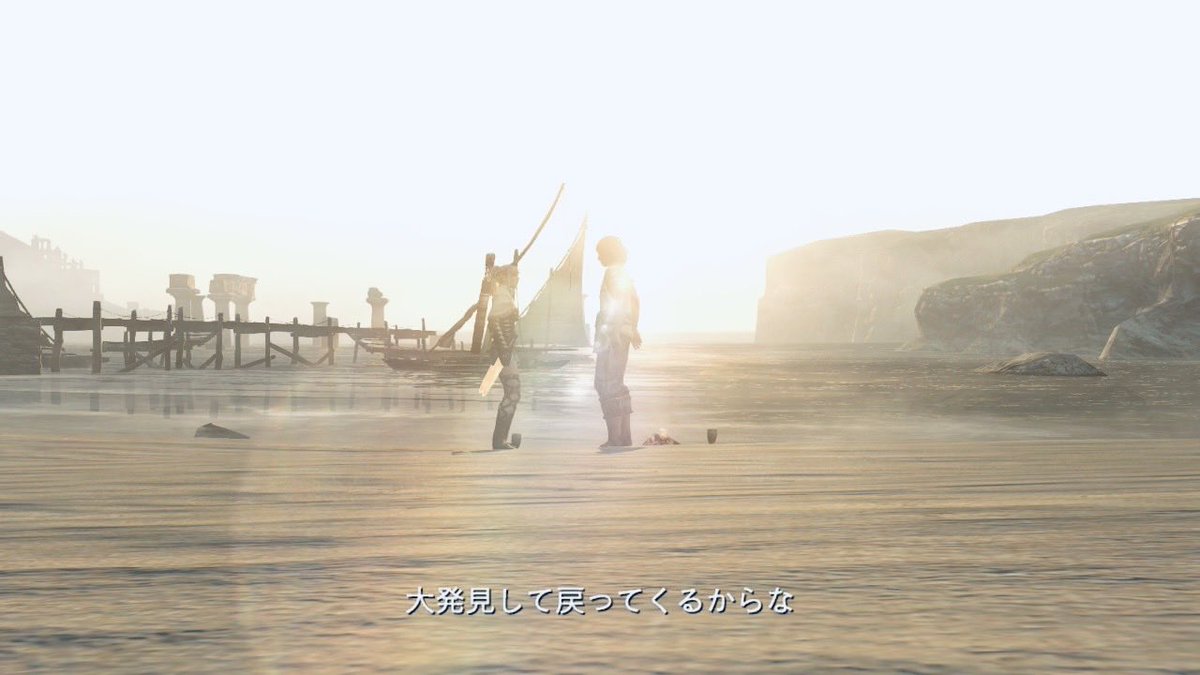 Mi1eygames's tweet photo. #ドラゴンズドグマ 
 #DDDA 
乙ゲーみたいに好感度上がると頬染まるの細かすぎて笑 君のかーちゃんやないから旅路の支度は自分でしなよと思��たけど憎めない奴だった𝐁𝐨𝐧 𝐕𝐨𝐲𝐚𝐠𝐞！！！🛶 https://t.co/LCbATZXk1t