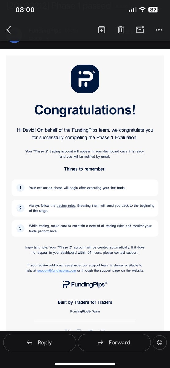 a_stringoficial's tweet photo. @thissdax Passed my phase 1 with your YouTube videos. Been struggling for 5 years plus 
Came across you in 2024 but I wasn’t satisfied with your RR due to my small capital. Now I understand why you are consistently profitable and I have chosen your path. Thanks Dax🤌🏽❤️ https://t.co/qqsIrmbdgu