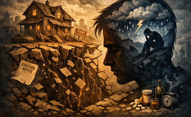 msi_press's tweet photo. When Home Becomes Uncertain: How #housinginstability fuels #depression
post inspired by #bookoftheyear finalist, Depression Anonymousn (Dr. Dennis Ortman)
https://t.co/XW68MBnlLe
#depressionawareness #depressionmanagement #understandingdepression https://t.co/po4kjNoFlc
