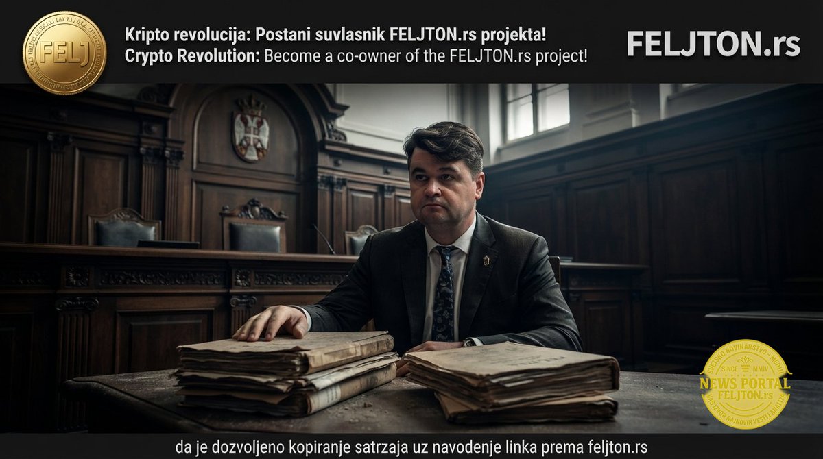 FeljtonRs's tweet photo. SKANDAL NA VRHU PRAVOSUĐA: Žalba na izbore treću godinu skuplja prašinu u fioci Ustavnog suda, dok predsednik sudija analizira politiku

https://t.co/YkNxkqbAoy

https://t.co/YKeWlHhept

https://t.co/GE0Ig66JE5 https://t.co/Rm3zd6uYBt