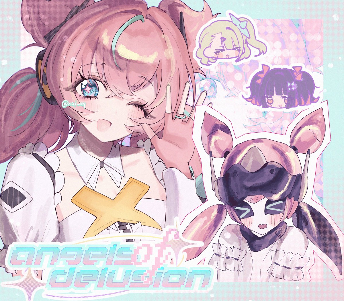 xui_cq's tweet photo. #zzzero  #妄想絵ンジェル 
🪽🩷 https://t.co/xskPImBqm8