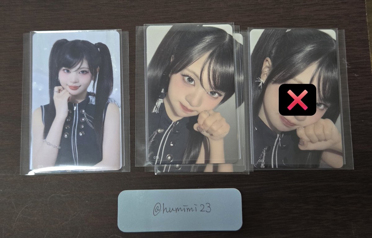 humimi23's tweet photo. @potototo_f 検索より失礼いたします。
R108求めているのですが、手持ちの璃杏ちゃんと n(当方):1 での郵送交換は可能でしょうか？ご検討いただけますと幸いです🙇‍♀️ https://t.co/J5otlGb5VN