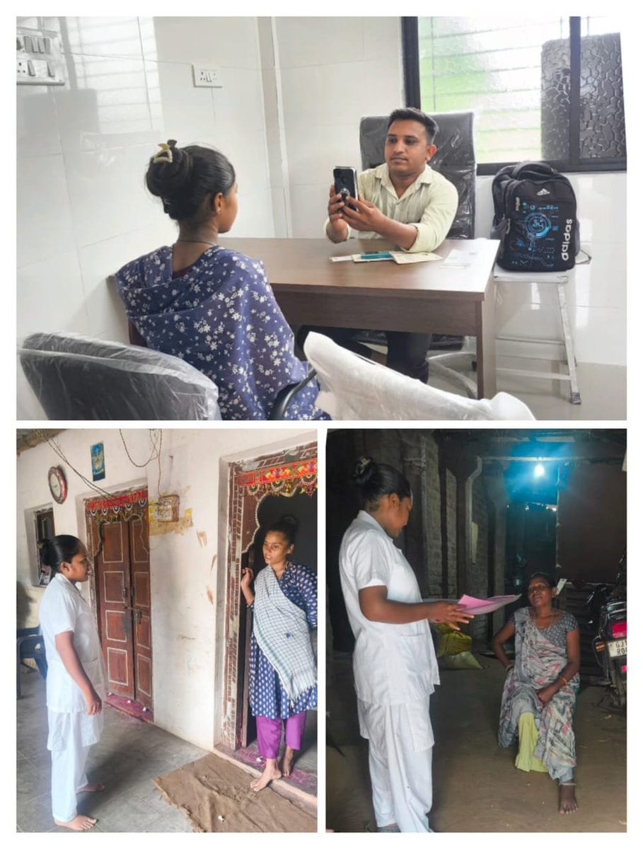 thonetrang77417's tweet photo. 🏥🇮🇳
#NETRANGBLOCK
#HEALTHTEAM 
#PMJAYCARD #enrollment 
#ANCPNCVISIT #NETRANGCHC 
#AYUSHYAMANAROGYMANDIR 

"#આરોગ્યટીમ દ્વારા પોતાના વિસ્તારોમાં #આરોગ્યલક્ષીકામગીરી .." https://t.co/0Gee45ecYV