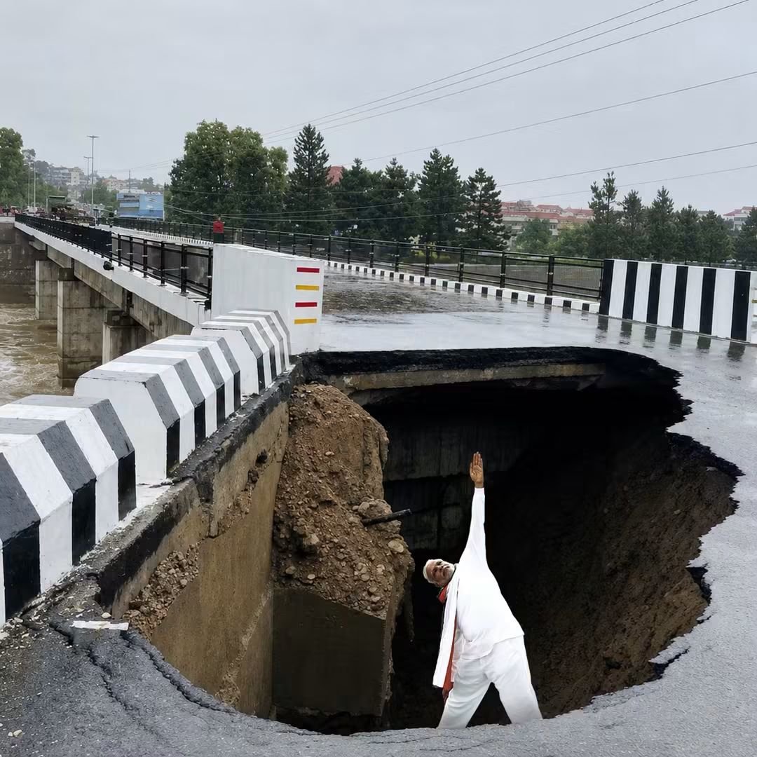 abbas_chennuru's tweet photo. Friends,
 'Space Technology' came from there to build this bridge
Thank you friend's https://t.co/qBSu3RnDpE