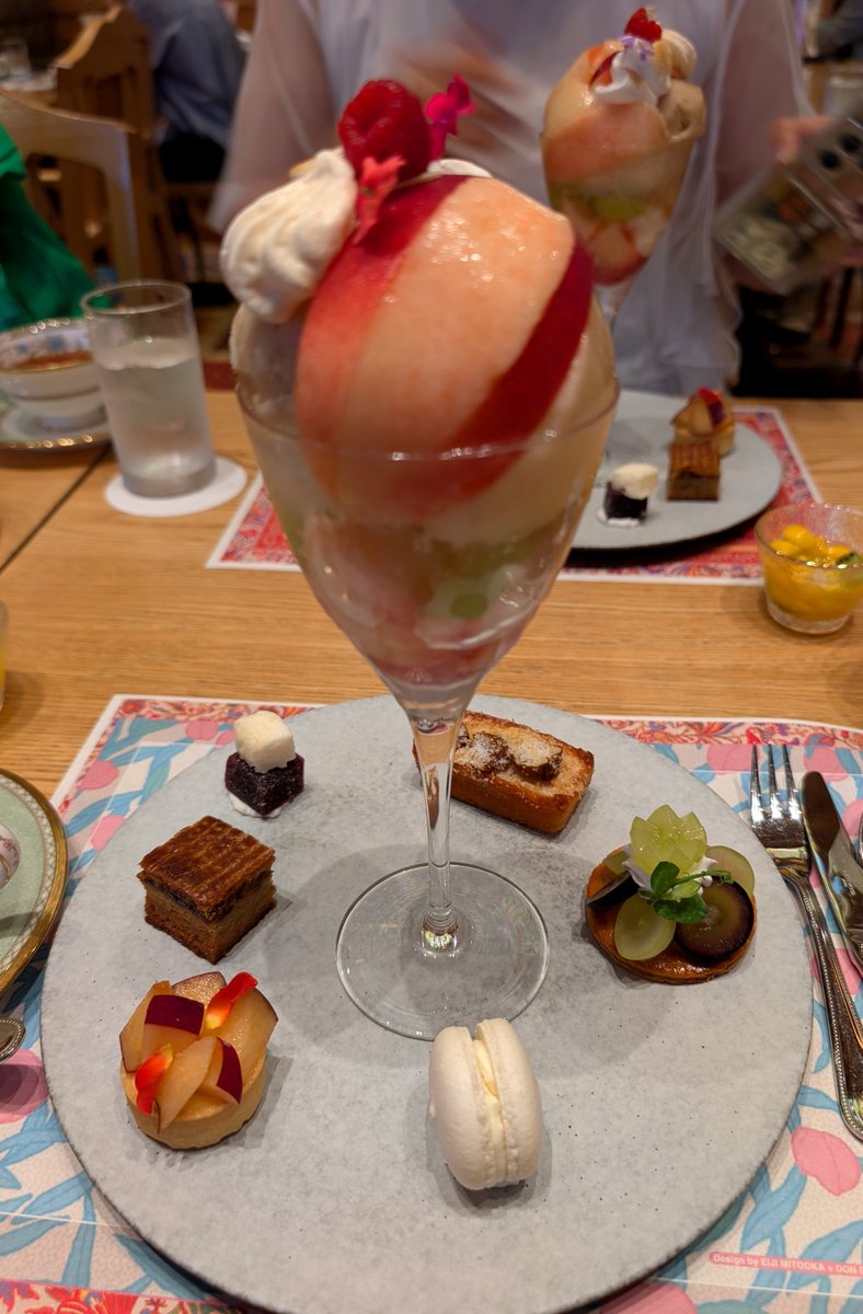 本日のライブ前おやつ🍑