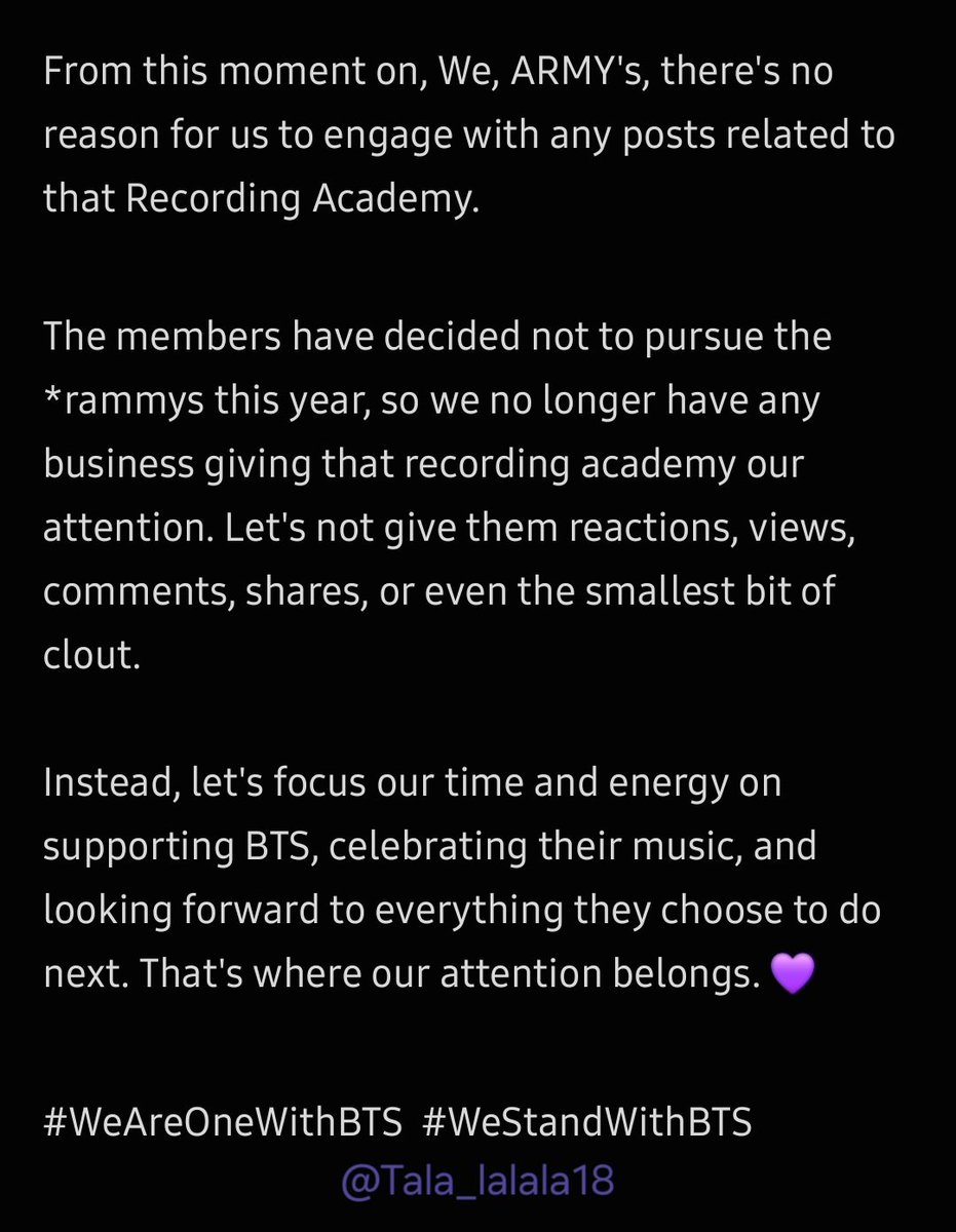 Tala_lalala18's tweet photo. @AboutMusicYT #WeAreOneWithBTS  #WeStandWithBTS https://t.co/70jRyIVjck
