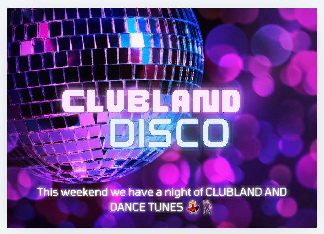 WestsiderEdin's tweet photo. We are changing it up this Saturday! 💥 Bringing you a night of Clubland and dance. Our RequestBox will be live for you to request the tunes YOU want to hear! See you Saturday from 9-1!! #Clubland #danceanthems 🪩 https://t.co/pneWrx58BF