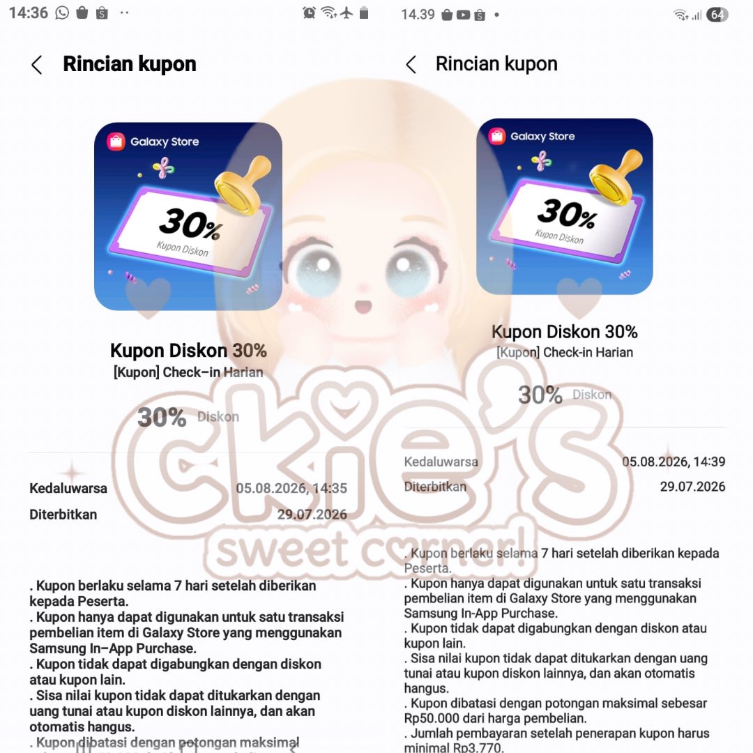 sskiefiles's tweet photo. wts  robux  voc  samsung  avail  2  voc  !!  bisa  tumpuk  selama  msh  ada  2  voc  iaa  ^_____⭐️✋🏻

5OOr  —  68k
1OOOr  —  135k
15OOr  (login  2x)  —  2O3k
2OOOr  (login  2x)  —  27Ok

via  login  only 🌀💧🌀
💬 fsr  on  wa  < https://t.co/tog2ltDZ66 >
💬 proofs  < on  pinned > https://t.co/d9GQUh6DXh