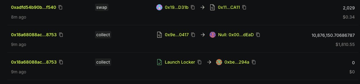 CrashCatToken's tweet photo. Oooops!

Another 1% of Crash Cat supply has been burned 🔥
18% so far.

Crash strategy flywheel activated ✅ https://t.co/NFoPeSIMuS