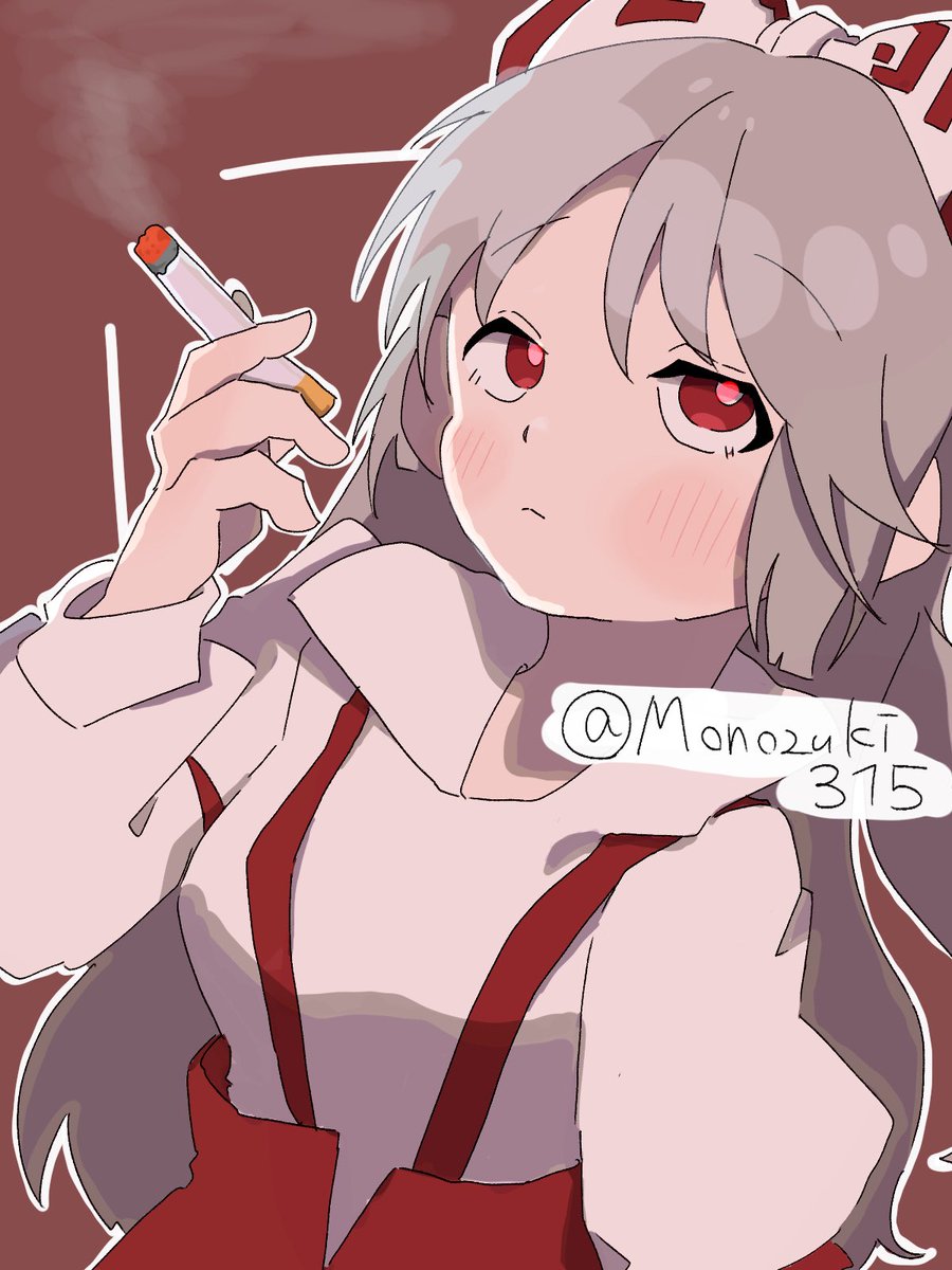 Monozuki315's tweet photo. 藤原妹紅（もこたん） https://t.co/EGKY5Onhk2