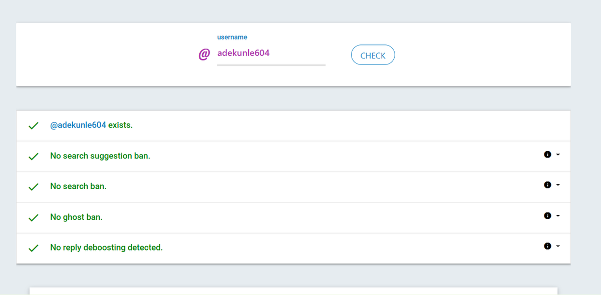 adekunle604's tweet photo. I very much appreciate everyone that help with repost of my tweet when I experienced a ghost ban

Happy to inform that I am free from ghost ban https://t.co/fH6TfWUmW3