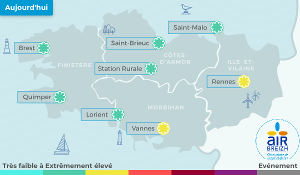 Air_Breizh's tweet photo. Indices Pollen du 29/07/2026 pour la région Bretagne.
Retrouvez plus d'informations en allant sur https://t.co/j5TZEQKMID
Pour un indice Pollen sur votre territoire : https://t.co/BXL099cnaq
#QualiteAir #AASQA https://t.co/na4FzLThhw