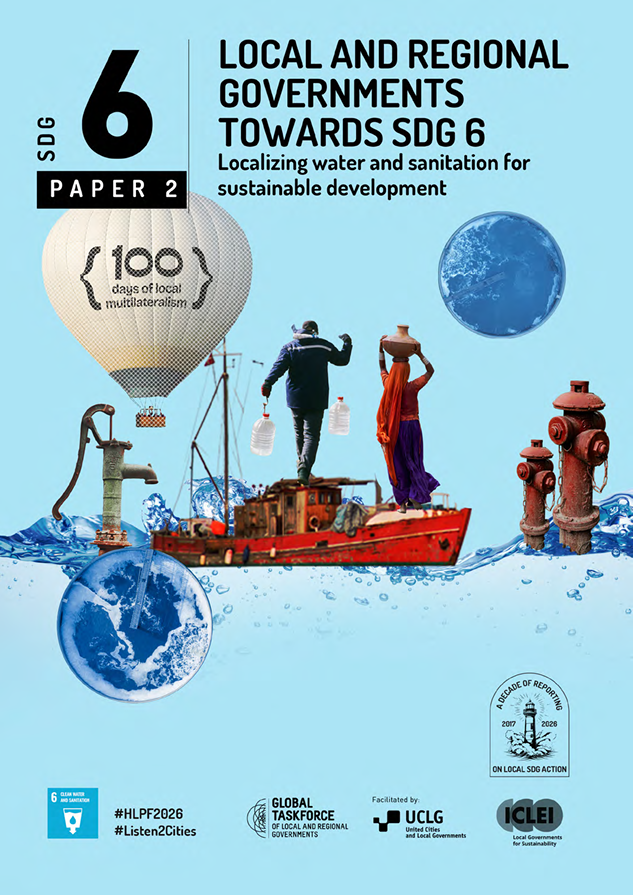 uclg_org's tweet photo. 💧In the lead up to the 2026 #UNWaterConference, we are showing how #LRGs are localizing #SDG6!
🌐Local action is key to achieve clean water and sanitation globally, and it must be supported through decisive policy changes.
📃Read more in the new article for The Water Diplomat, in collaboration with @ICLEI
https://t.co/F5KIRtNA6k