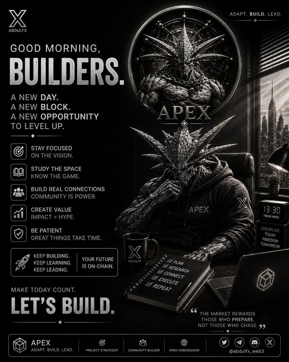 Ap_ex01's tweet photo. Adapt. Build. Lead. https://t.co/6FLWSAK4MX