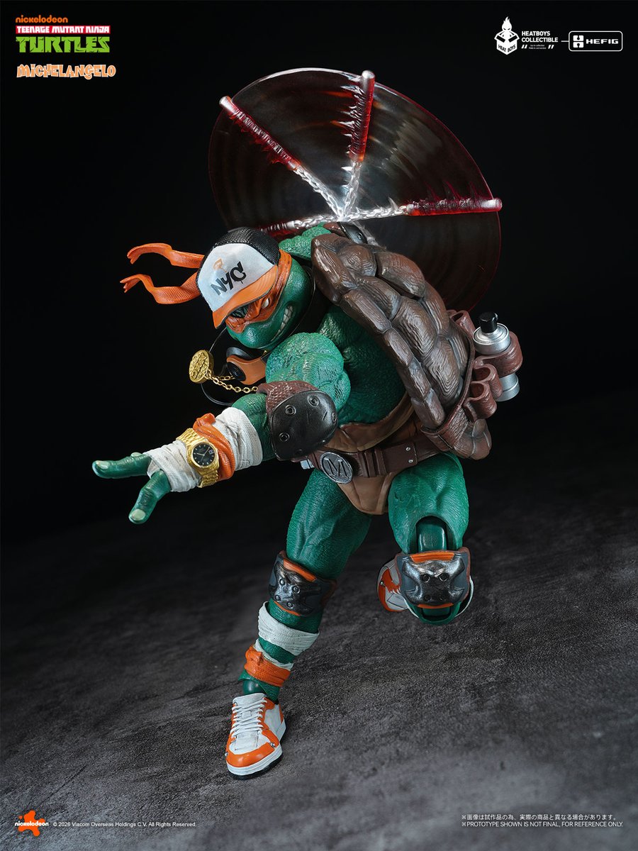 HEATBOYSGlobal's tweet photo. 🎉 Follow &amp; Repost — we'll select 1 lucky winner to win a TMNT Michelangelo Action Figure Deluxe Edition (No bonus head sculpt included) !
⏰ Entry deadline: August 23, 11:59:59 PM (UTC+8)

 ❖ HEATBOYS HEFIG Series Action Figure — TMNT Michelangelo (Deluxe Edition) ❖ https://t.co/lD0fsIxqaA