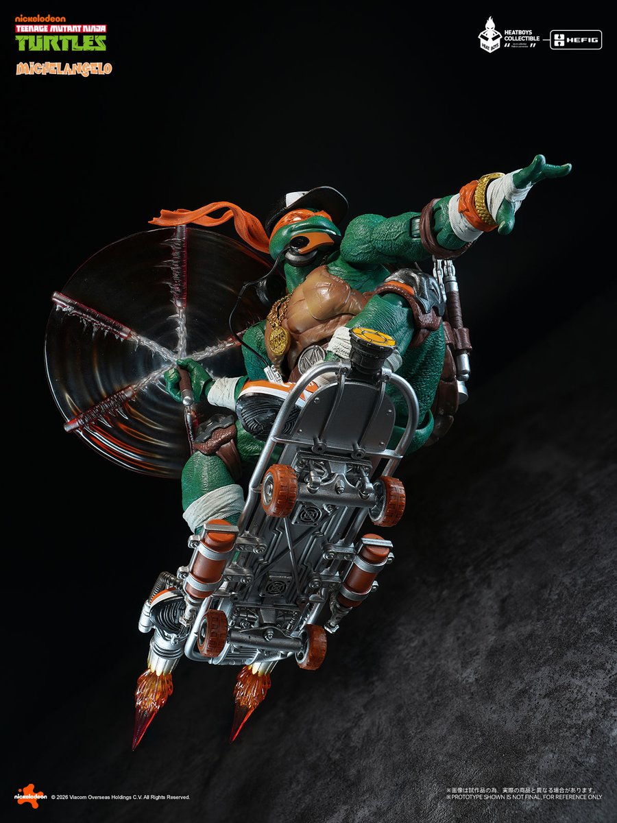 HEATBOYSGlobal's tweet photo. 🎉 Follow &amp; Repost — we'll select 1 lucky winner to win a TMNT Michelangelo Action Figure Deluxe Edition (No bonus head sculpt included) !
⏰ Entry deadline: August 23, 11:59:59 PM (UTC+8)

 ❖ HEATBOYS HEFIG Series Action Figure — TMNT Michelangelo (Deluxe Edition) ❖ https://t.co/lD0fsIxqaA