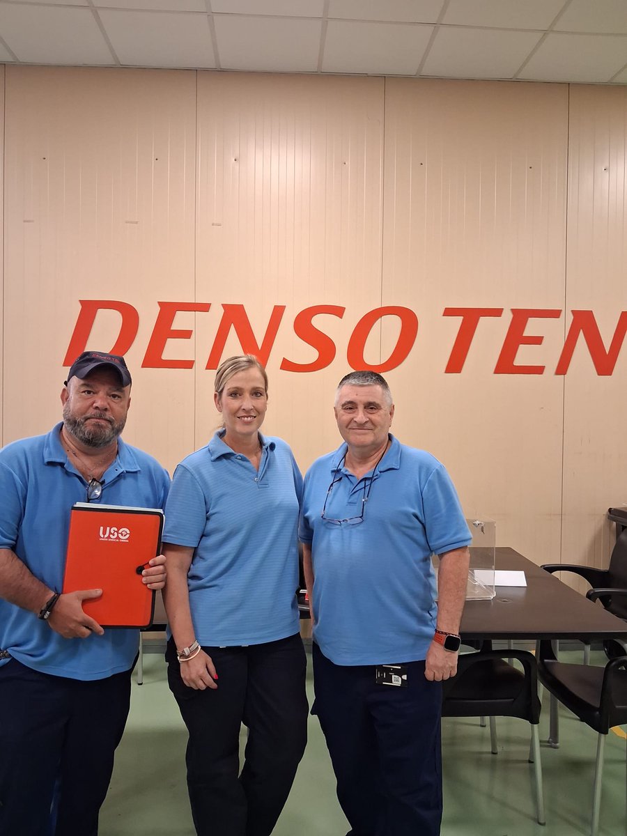 usoindustria's tweet photo. USO industria ha sido la candidatura más votada en las elecciones sindicales de Denso Ten: 48,55% de los votos y 4 delegados en el colectivo no técnico. En el técnico, se quedó a un voto de lograr representación. https://t.co/vnO9PC9mwB https://t.co/AODAdx1fSJ