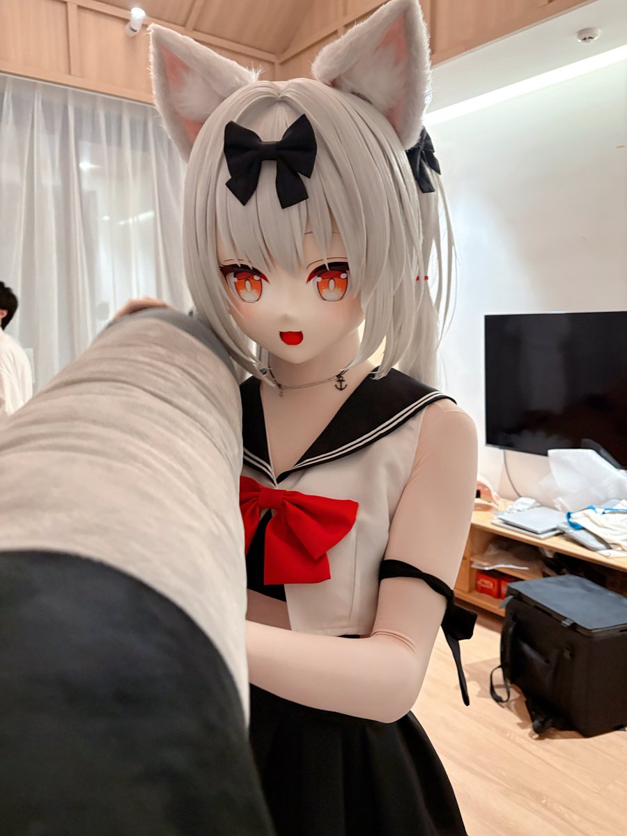 KiraDaily_'s tweet photo. 用鱼雷捅你喵
📷：@littlec_Vov 
#Kigurumi https://t.co/CIyWP51NLF