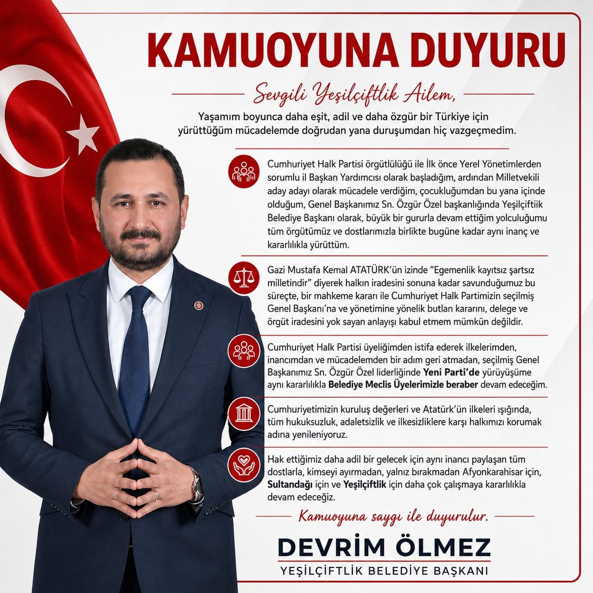 devrimmolmez's tweet photo. 📣KAMUOYUNA DUYURU

@eczozgurozel https://t.co/3QBi9LH1A6