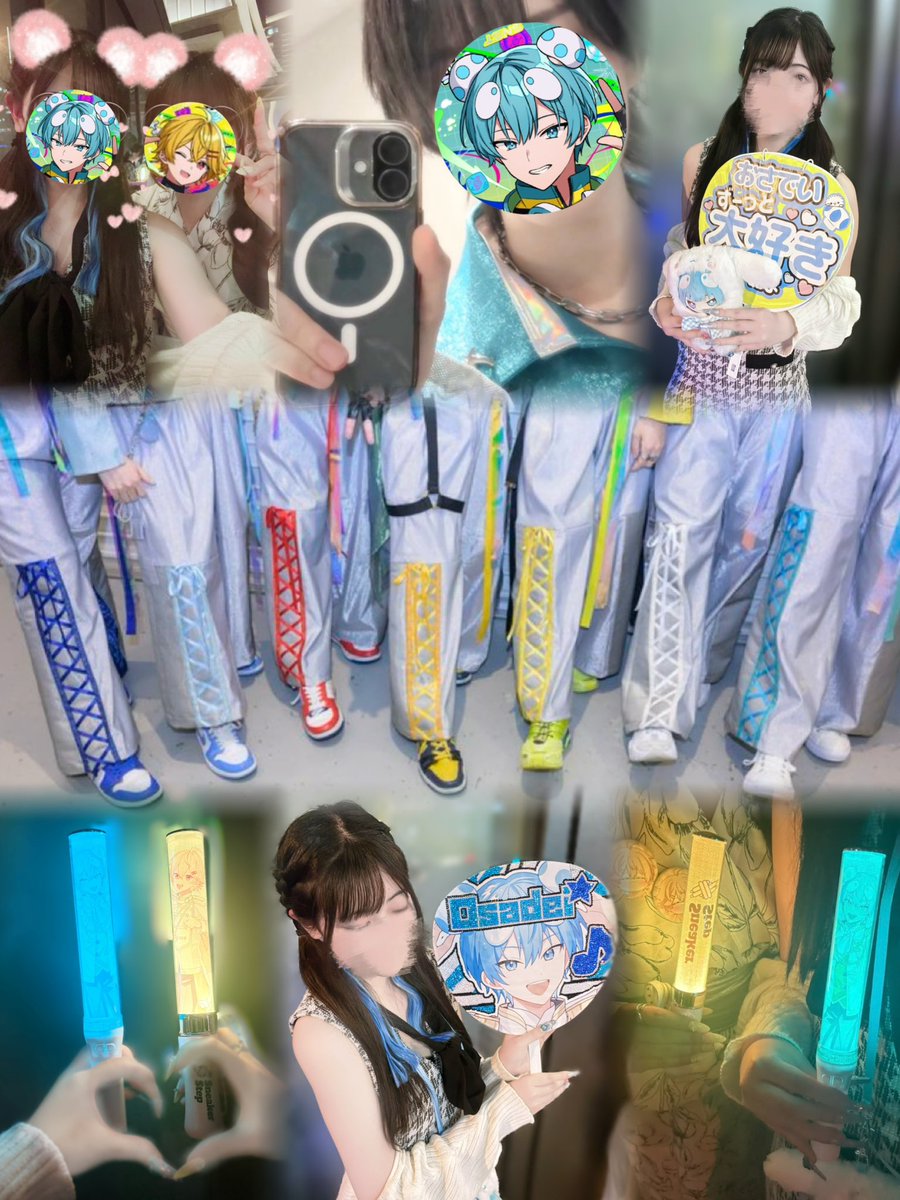 miyu_parinai's tweet photo. うぃあすに2 "SPARK" in横浜公演day.2
お疲れ様でした( i 𖥦 i )♡

最後の最後まで全力を出し切ってメイツのみんなを笑顔にしようってのが溢れ出ててかっこよかったです♩♡

素敵な2日間＆3公演ありがとう🙏🏻✨️
おさでいくんウォーアイニー！🩵✧

♡#うぃあすに２  
♡ #おさでい  #おさでい見ろ https://t.co/ksGuFjw0nZ