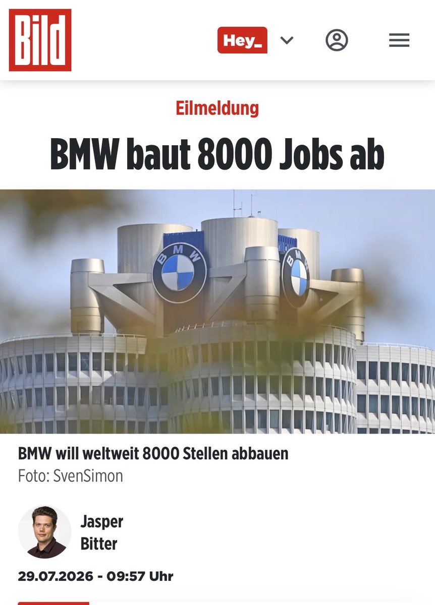 MGGA2021h's tweet photo. Auch BMW macht mit bei der Bekämpfung des Fachkräftemangels. 

Danken wir der Regierung. 👍 https://t.co/LtxbmD9GiS