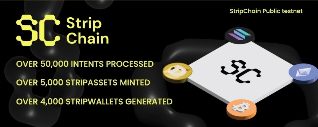 Ellaweb_3's tweet photo. Cross-chain infrastructure should do more than move Token A to Chain B.

@Stripchain combines unified accounts, chain-abstracted assets and programmable intents as it works toward a “unified computer.”

Public Testnet v1 now lets users explore StripAccounts and the Unified Bridge across Bitcoin, Ethereum, Solana, Sui and Arbitrum.

Try it and register for future Community Program updates:

https://t.co/CjzDninIfd

The ITTC sale waitlist is expected to reopen soon.