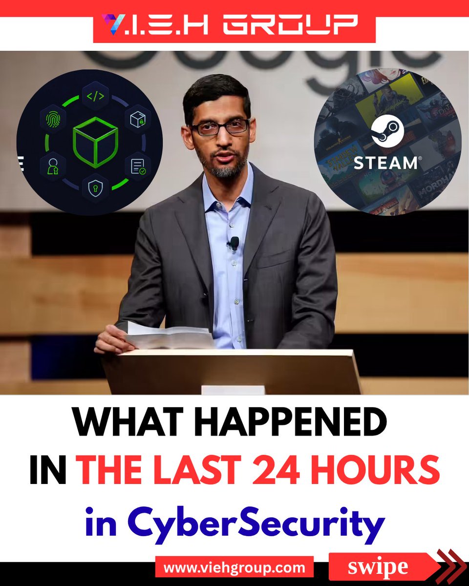 viehgroup's tweet photo. What happened in last 24 hours
#infosec #hacking #hacker #cybersecurity #hackingnews https://t.co/Ugb3RghQdb