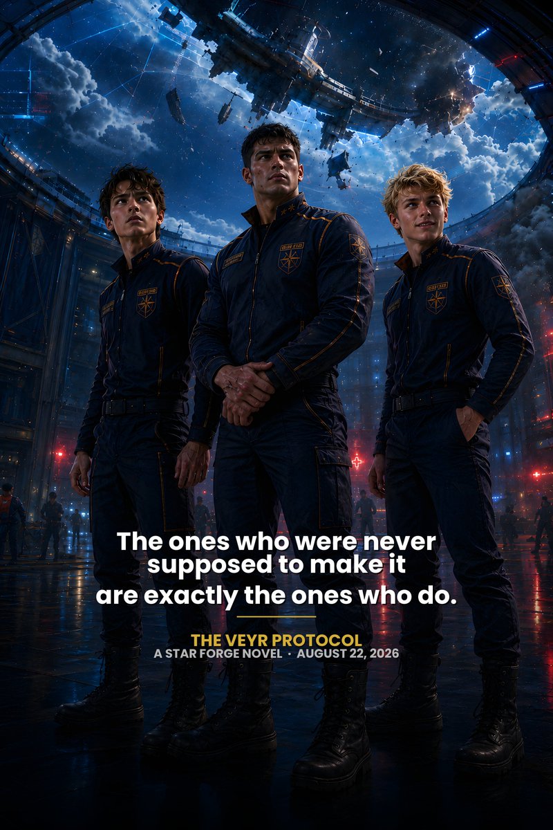 TSAllanAuthor's tweet photo. Some of them failed. Some of them were overlooked. Some of them were never supposed to get this far.

Watch what happens next. 🚀

#TheVeyrProtocol #StarForge — pre-order August 22
https://t.co/FcZS2m9drc https://t.co/6riad64H5B