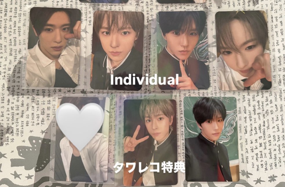 omameee0530's tweet photo. NCT WISH nctwish ウィシ YO-I-DON BOYMEETSGIRL トレカ 交換

譲：1枚目画像
求：2枚目画像
　　（リク  HMV特典>タワレコ特典）

郵送での取引希望です。
お気軽にお声掛けください🍀︎⋆˙⟡ https://t.co/9klb60khYW