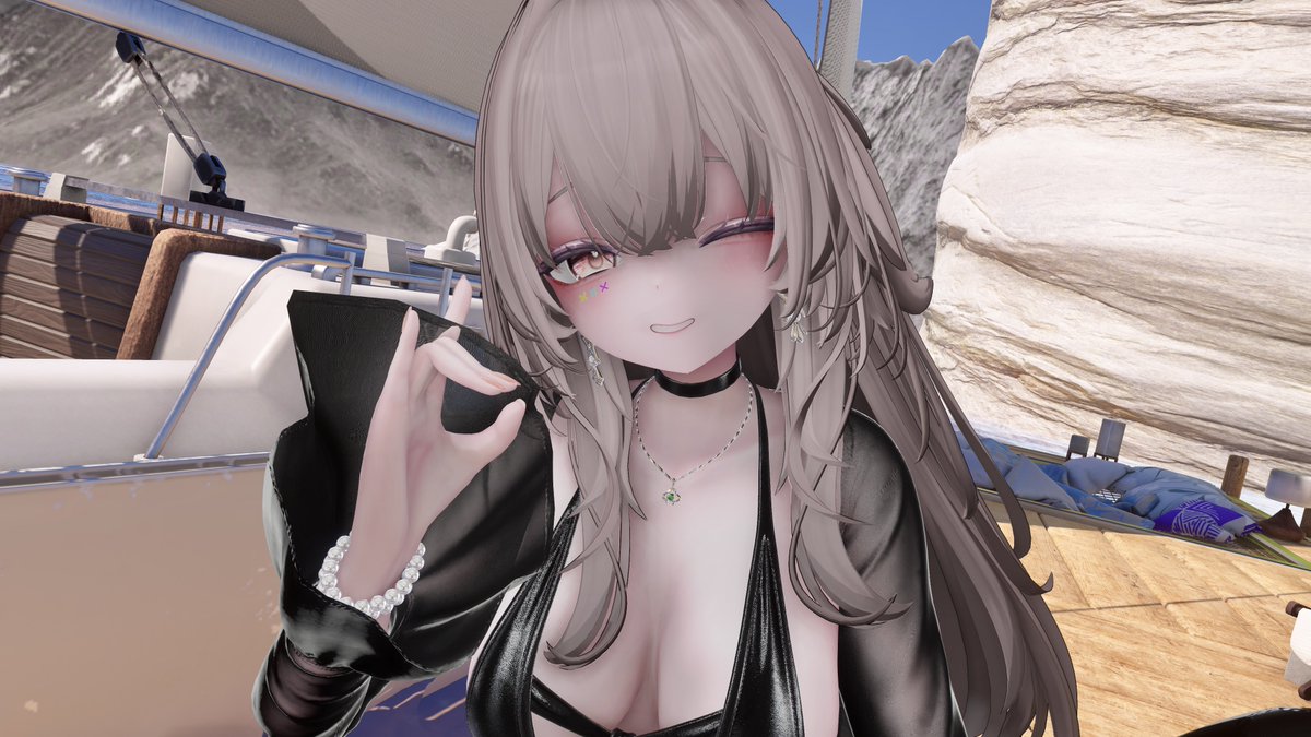 Rimooo_vrc's tweet photo. 『習慣』
在沒有APS的情況下艱難的拍了幾張照片
我好懷念好用的工具啊😭😭😭

#AdamEve桜 / #IKUSIA / #kaguya3D https://t.co/4NRWl8nBE8