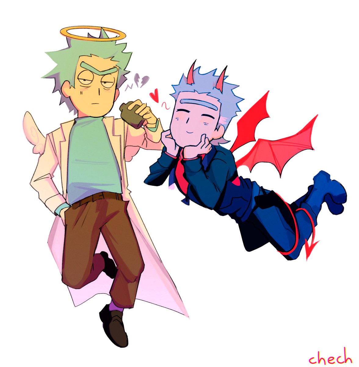 ChechaChec7779's tweet photo. Favourite ded? #rickandmorty https://t.co/gTCNVCyxMC