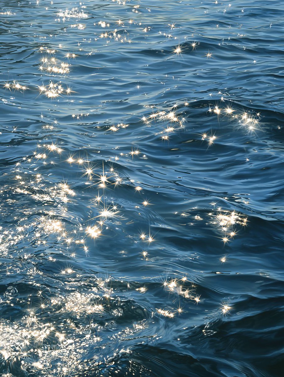 BubbleArtDesign's tweet photo. Shinning sea https://t.co/YkMJDMpPCV
