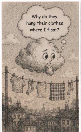 MaxMugambim's tweet photo. Why do they hang their clothes where I float? https://t.co/0gQes5w19p