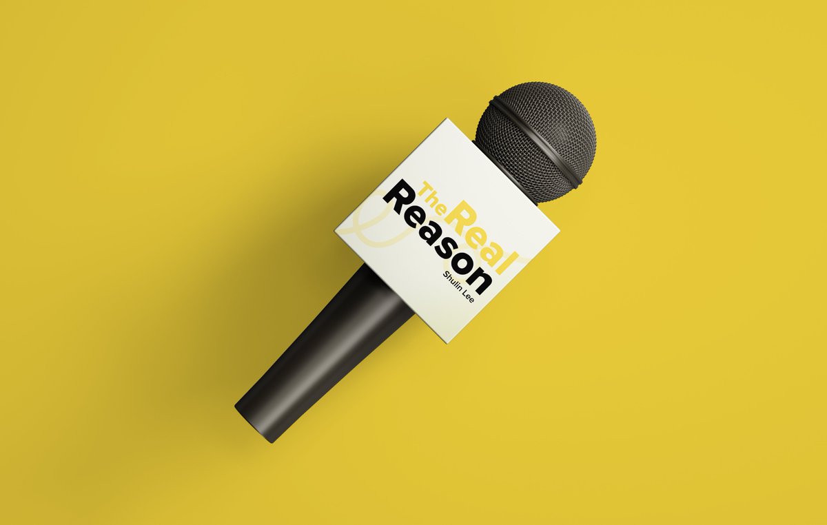 TulikaSud's tweet photo. The Real Reason is a podcast about success, mindset, and growth, hosted by Shulin Lee, lawyer-turned-recruiter and Singapore’s #1 LinkedIn creator. Studio Giraffe created a brand identity for the podcast: https://t.co/4ennKU9zEX https://t.co/dmRzKFBVQo