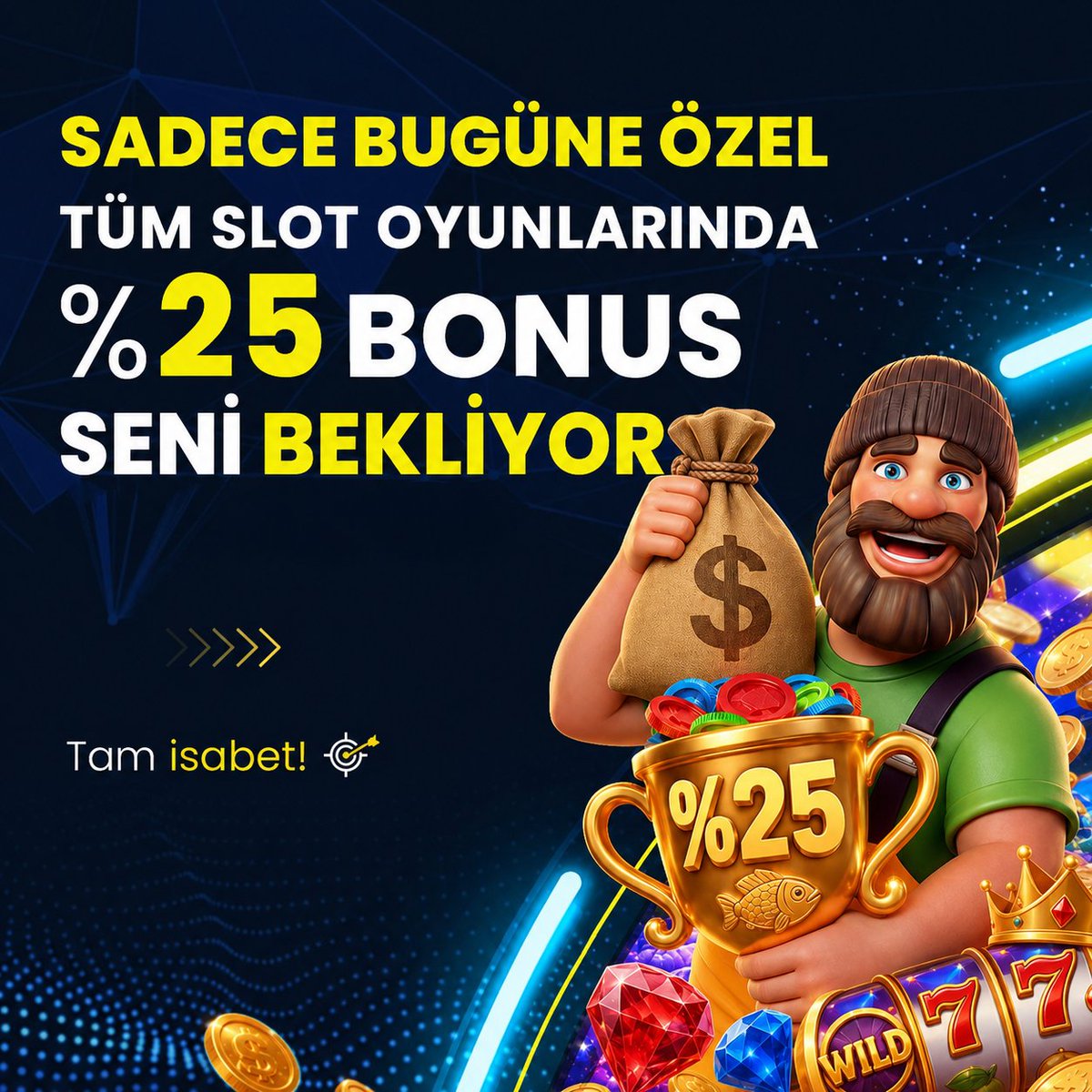 hitbetcomguncel's tweet photo. 💛 HitBet’te Bugüne Özel %25 Bonus!

🎰 500₺ ve üzeri yatırımlarınızda, tüm casino oyunlarında geçerli %25 Yatırım Bonusu sizleri bekliyor.

🔥 Üstelik Kayıp Bonusu hakkınız da devam eder.

🚀  Günün fırsatını kaçırmayın!

https://t.co/9LjlDlPoeG

HitBet | Tam İsabet! 🎯 https://t.co/m2h95UAs0z