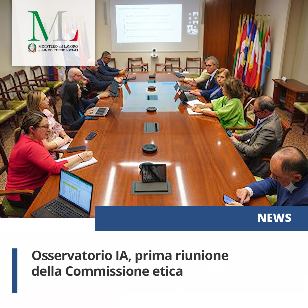 inail_gov's tweet photo. L’Osservatorio IA entra nella fase operativa con la prima riunione della Commissione etica, presieduta dal prof. Paolo Benanti il 27 luglio. Al centro, un’IA al servizio delle persone e la supervisione umana nei processi decisionali sul lavoro.
https://t.co/AGjfpEdFtR https://t.co/KpAqVmjeHx