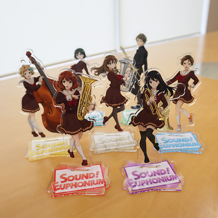 kyoanishop's tweet photo. 【響け！ユーフォニアム３】
「アクリルスタンド(15種)」再入荷しました！
https://t.co/LjvQyHUKxd
#ユーフォ3期 #anime_eupho https://t.co/aotuwbq0hD