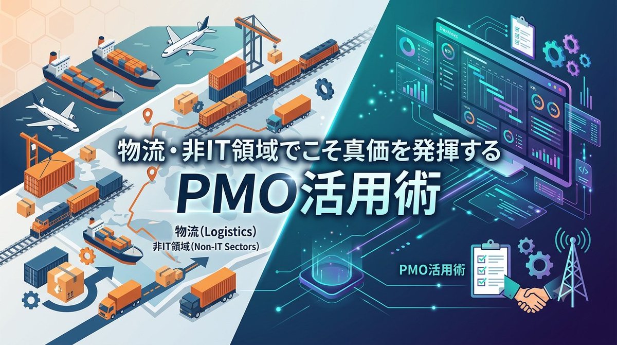 PMO_PROXIA's tweet photo. 労働力不足やコスト増に悩まされる物流業界を、PMOによるプロジェクト管理が変えていく！
非IT領域でこそ輝く『PMO』とは？？
https://t.co/d83214lLta

#PXCT #JPS #物流 #2024年問題 #2030年問題 #プロジェクトマネジメント https://t.co/qmjT0LuSUf