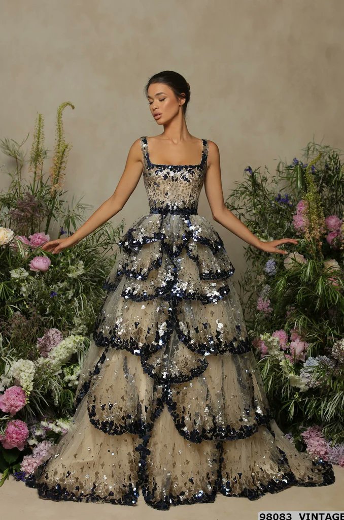 vogueishgirl's tweet photo. Urban Sexy Dresses Sharon Said Dubai Evening 2023 Sparkly Sequin Tiered Ruffles Elegant Women Wedding Party Formal Gowns https://t.co/AC3bFBwz3e