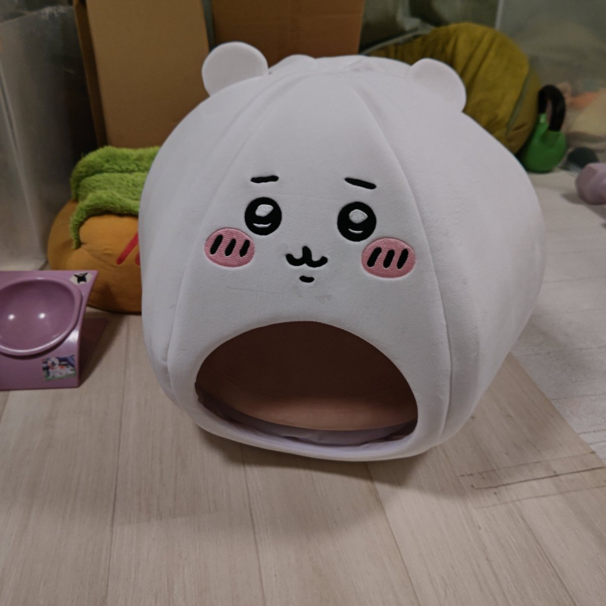 kinukoshifudou's tweet photo. ちいかわペットハウス届いた！
気に入ってくれるかなー https://t.co/FH1Eb9MM5y