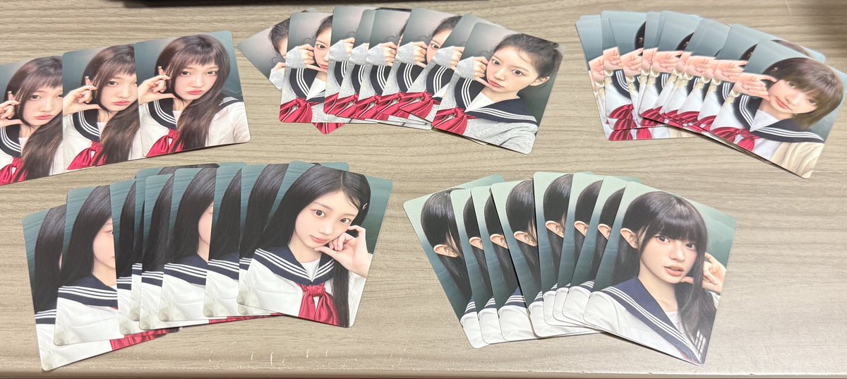 BTS_borahe_m's tweet photo. ILLIT   I Got Your Back   PRESS START
交換 買取

譲) 画像のユナ、モカ、ウォンヒ、ミンジュ

求) 異種のモカ、イロハ、ウォンヒ

郵送or8/8のフリーライブで手渡し
郵送の場合はなるべく複数枚でお願いします🙇🏻‍♀️

買取は値段応相談で受けます🙆🏻‍♀️
🔍検索からでもお気軽にお声掛けください https://t.co/PrbWZI2rJl