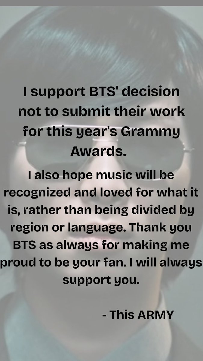 trusfrated13bts's tweet photo. #WeStandWithBTS
ARMY FOREVER WITH BTS
BTS ARMY ARE WITH YOU
BTS PAVED THE WAY
BTS OUR INSPIRATION
BTS BTS BTS https://t.co/OcmTmHYODs