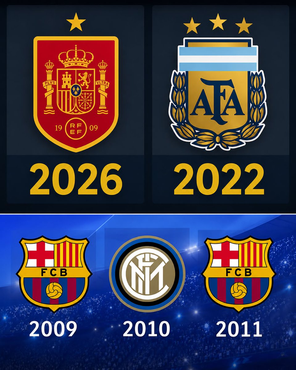 CrewsMat10's tweet photo. Lionel Messi was this close to adding a Champions League three peat and back to back World Cup titles to his CV. https://t.co/ekxAEJQfbm