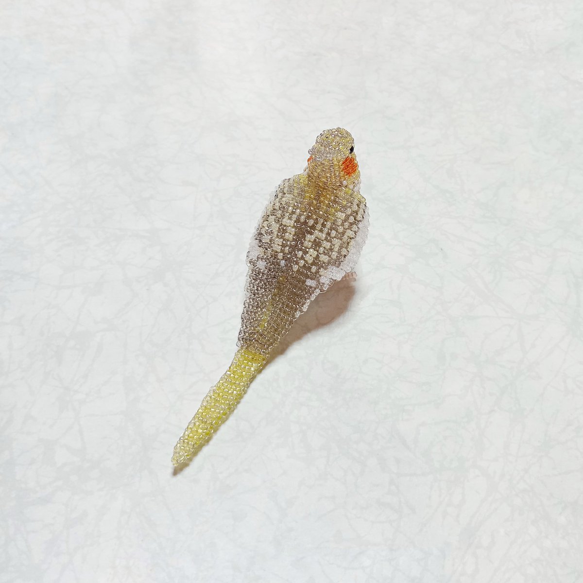 beaded_bird's tweet photo. 完成しました。
#オカメインコシナモンパール #オカメインコ #ハンドメイド https://t.co/w2TEYLD5aQ